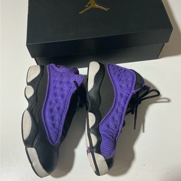Jordan Kids Shoes Black and Purple - Picture 11 of 11